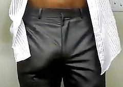 Massive Black Bulge In Shorts